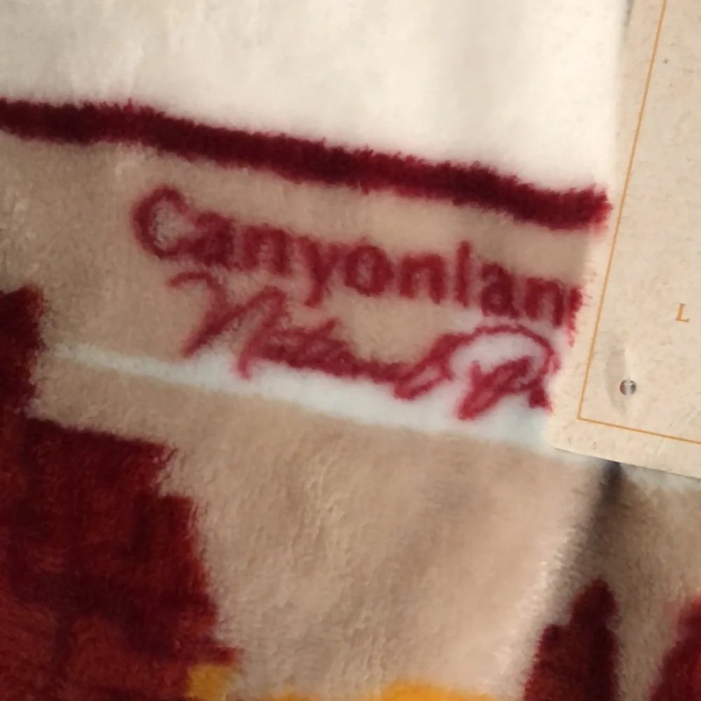 Yellowalley NATIONAL PARKS Plush Throw Blanket